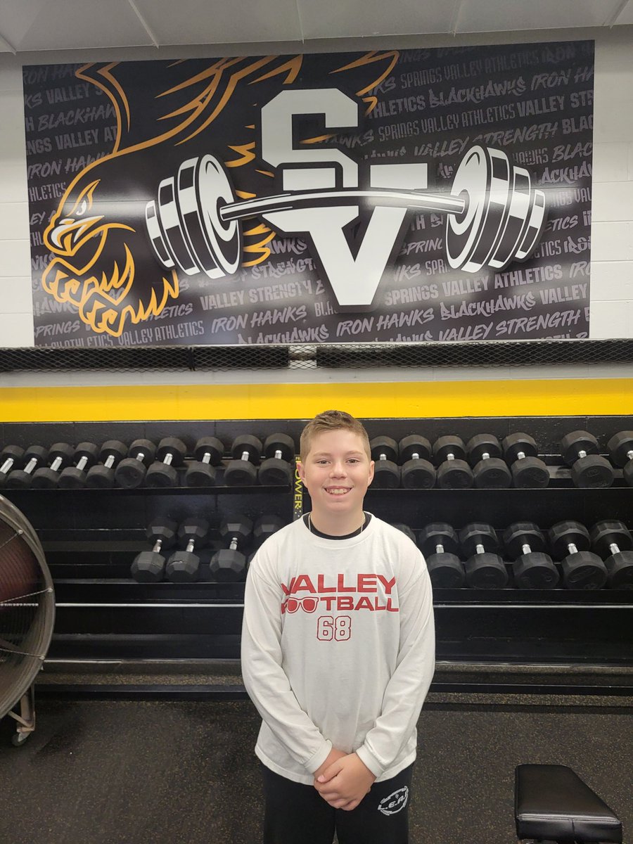 FootballSprings's tweet photo. Our student athletes have a great space to workout in! Huge shout out to a certain ball boy that has helped clean this place top to bottom on his Spring Break! 

L.E.A.D. https://t.co/7fyIhWyBvl