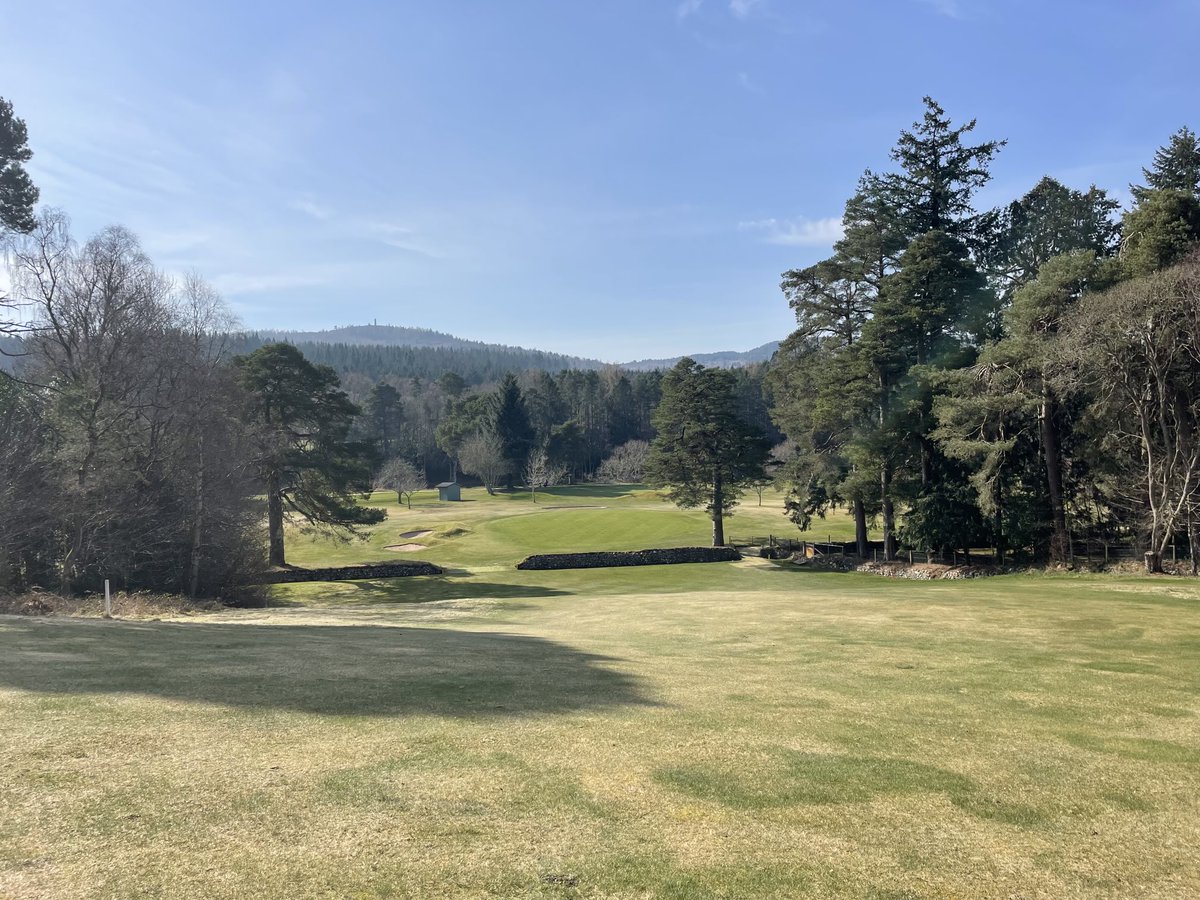 Nothing like early Spring golf on a sweet sunny day. Great to visit Banchory GC for the first time, and to have my wife playing also, Some lovely holes in a beautiful part of Scotland, Add it to your list if you’re near Aberdeen, 👍