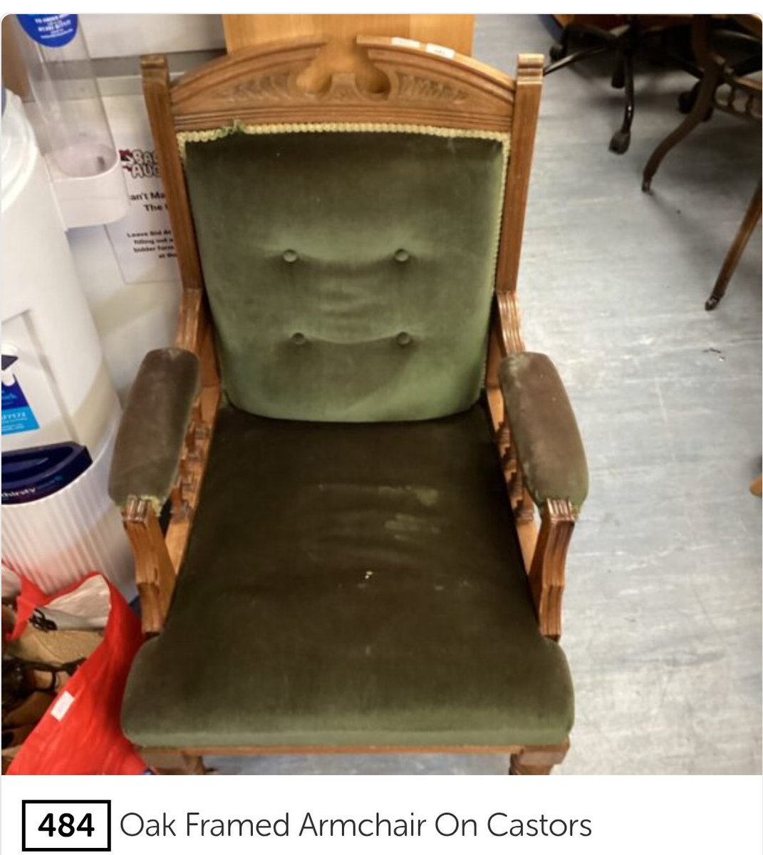 I can't make out if this is a smug chair or one considering world domination.#armchair #worlddomination #happy #plotting #funny