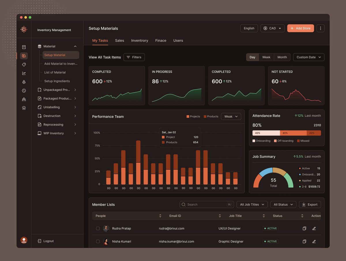 ✨ Inventory Management App 

w/ <a href="/brixuidesign/">BrixUI</a>