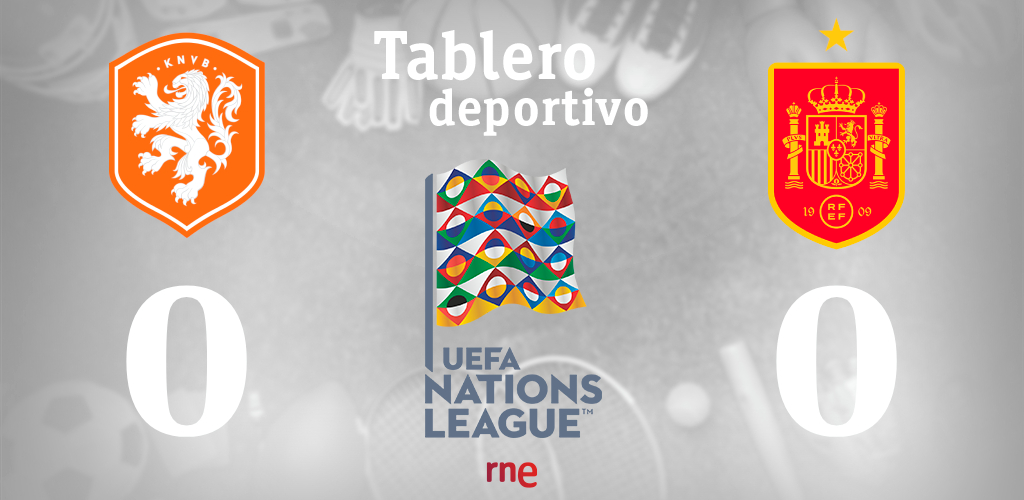 Tablero Deportivo RNE (@tablero_rne) on Twitter photo 📻 ¡Juega la Selección!
⏰ 20:45
⚽️ 🇳🇱 Países Bajos - España 🇪🇸
🏟️ Stadion Feijenoord
🏆 #UEFANationsLeague #SelecciónRTVE
🎙️ <a href="/MuelasRNE/">Antonio Muelas Aberasturi</a> e <a href="/IvanManzano11/">Iván Manzano Granjo</a>
🗣️ <a href="/VeroBoquete/">Verónica Boquete</a>, <a href="/17_onesimo/">Onésimo Sánchez</a> y <a href="/SergioSauca/">El SaUcacorchos</a>
🔴DIRECTO <a href="/rne/">Radio Nacional</a> | rtve.es/rneaudio
📺 Opción 2 de audio en <a href="/La1_tve/">La 1</a> 📻 ¡Juega la Selección!
⏰ 20:45
⚽️ 🇳🇱 Países Bajos - España 🇪🇸
🏟️ Stadion Feijenoord
🏆 #UEFANationsLeague #SelecciónRTVE
🎙️ <a href="/MuelasRNE/">Antonio Muelas Aberasturi</a> e <a href="/IvanManzano11/">Iván Manzano Granjo</a>
🗣️ <a href="/VeroBoquete/">Verónica Boquete</a>, <a href="/17_onesimo/">Onésimo Sánchez</a> y <a href="/SergioSauca/">El SaUcacorchos</a>
🔴DIRECTO <a href="/rne/">Radio Nacional</a> | rtve.es/rneaudio
📺 Opción 2 de audio en <a href="/La1_tve/">La 1</a>