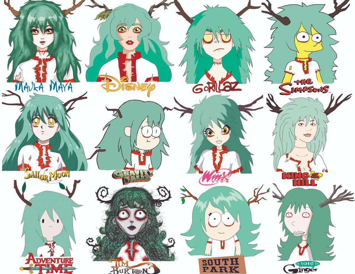 Rin__Dia's tweet photo. Mavka Maya
(Artist Rin Dia)
#Slavic #mythology #mavka #forest #nymph #art #rusalka #mermaid #DarkFantasy #Folklore #Disney #gorillaz #TheSimpsons #SailorMoon #GravityFalls #Winx #KingOfTheHill #AdventureTime #TimBurton #SouthPark #toldbyGinger https://t.co/7alybnAm6R