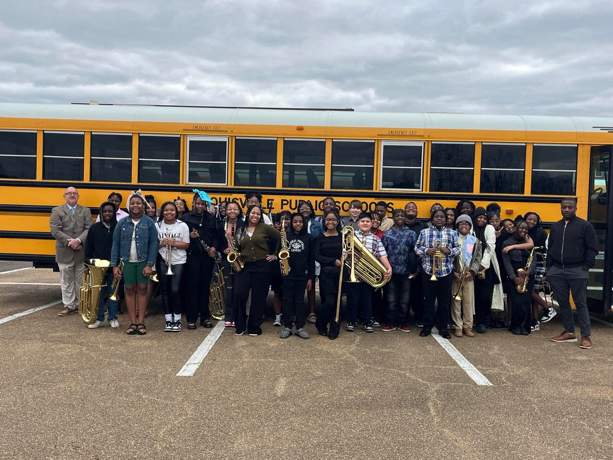 Eiland Middle School (@eilandmiddle) on Twitter photo EMS 6th grade band scored their first ever SUPERIOR rating in concert at the Central Mississippi Band Festival at Ridgeland High School!
Congratulations & great job. We are so proud of you all! Thank you Mr. Fuller &  Mr. Coleman for your work & dedication to the band program. EMS 6th grade band scored their first ever SUPERIOR rating in concert at the Central Mississippi Band Festival at Ridgeland High School!
Congratulations & great job. We are so proud of you all! Thank you Mr. Fuller &  Mr. Coleman for your work & dedication to the band program.