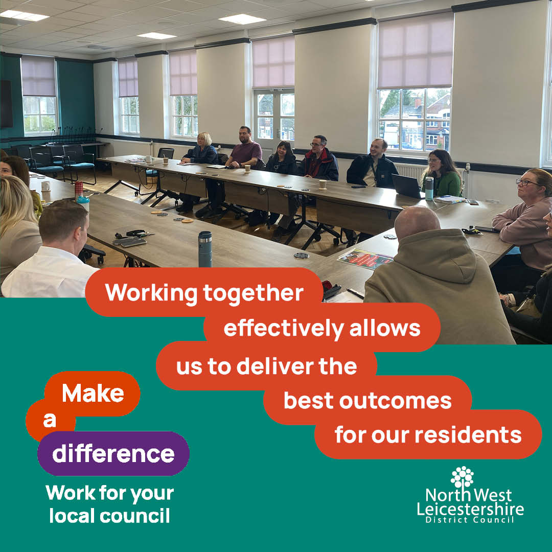 Job alert! 📣

Join our Housing Service and make a real difference in your local community 🏘️✨

We’re currently looking for:

👉 Housing Support Officer
👉 Responsive Repairs Team Leader
👉 Responsive Repairs and Voids Chargehand

Visit nwleics.gov.uk/jobs to apply