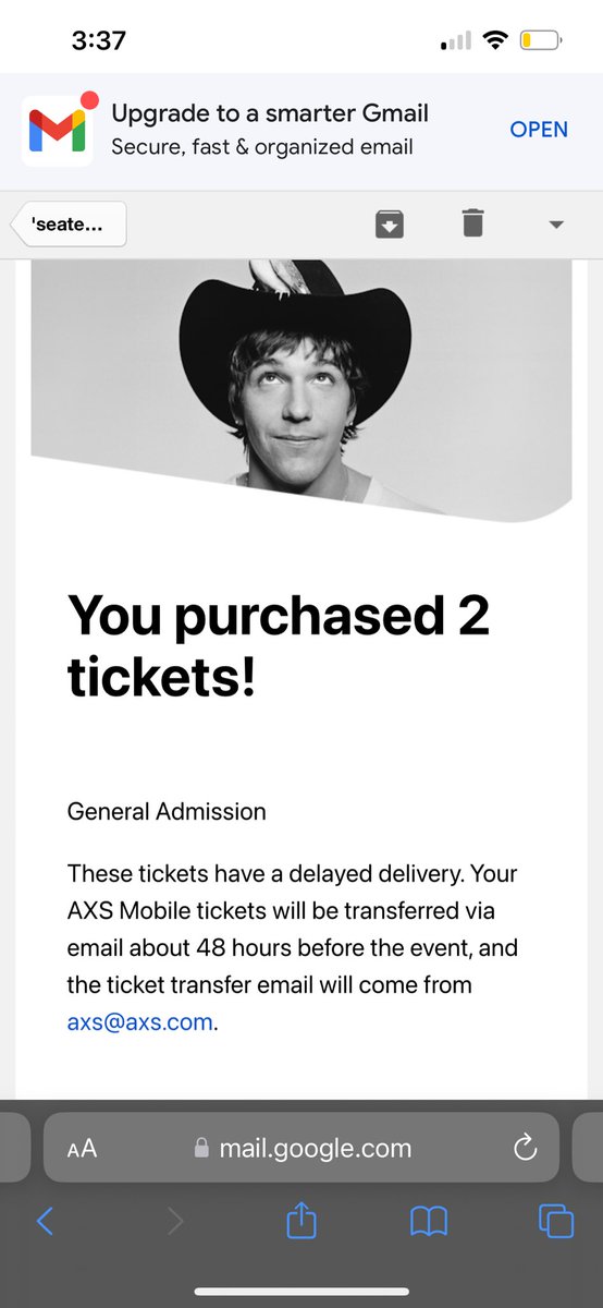 biIldenbro's tweet photo. selling 2 two GA role model tickets for seattle, washington WA on 4/6 april 6th - $75 each OBO https://t.co/2tX7sPg1t7