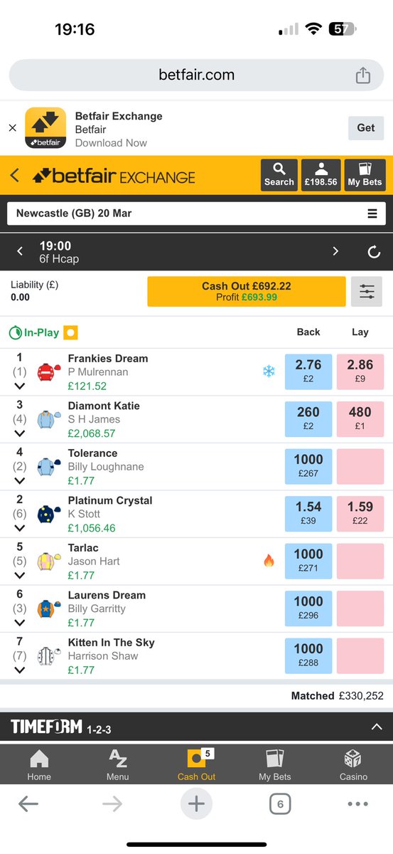 keithgeorge39's tweet photo. @Betracingnation Hope it keeps the race. :) https://t.co/F4JcgnjlKv