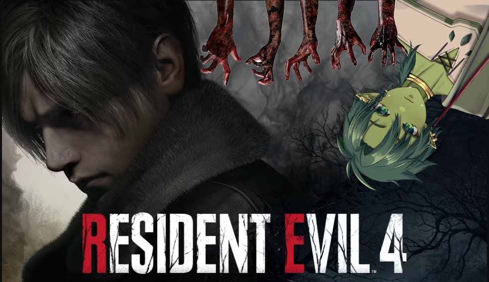 RE4 FINALE DAY????? COME HANG OUT WITH MEEE!twitch.tv/goblinjae