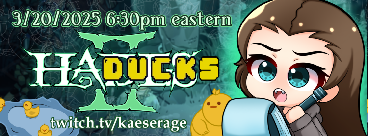 kaeserage's tweet image. best way to #takeTHAT, thursday is to get in here and get a DUCK right now. also help me write these mini #NextFest demo reviews plzkthx. #HappySpringTime sweeties!