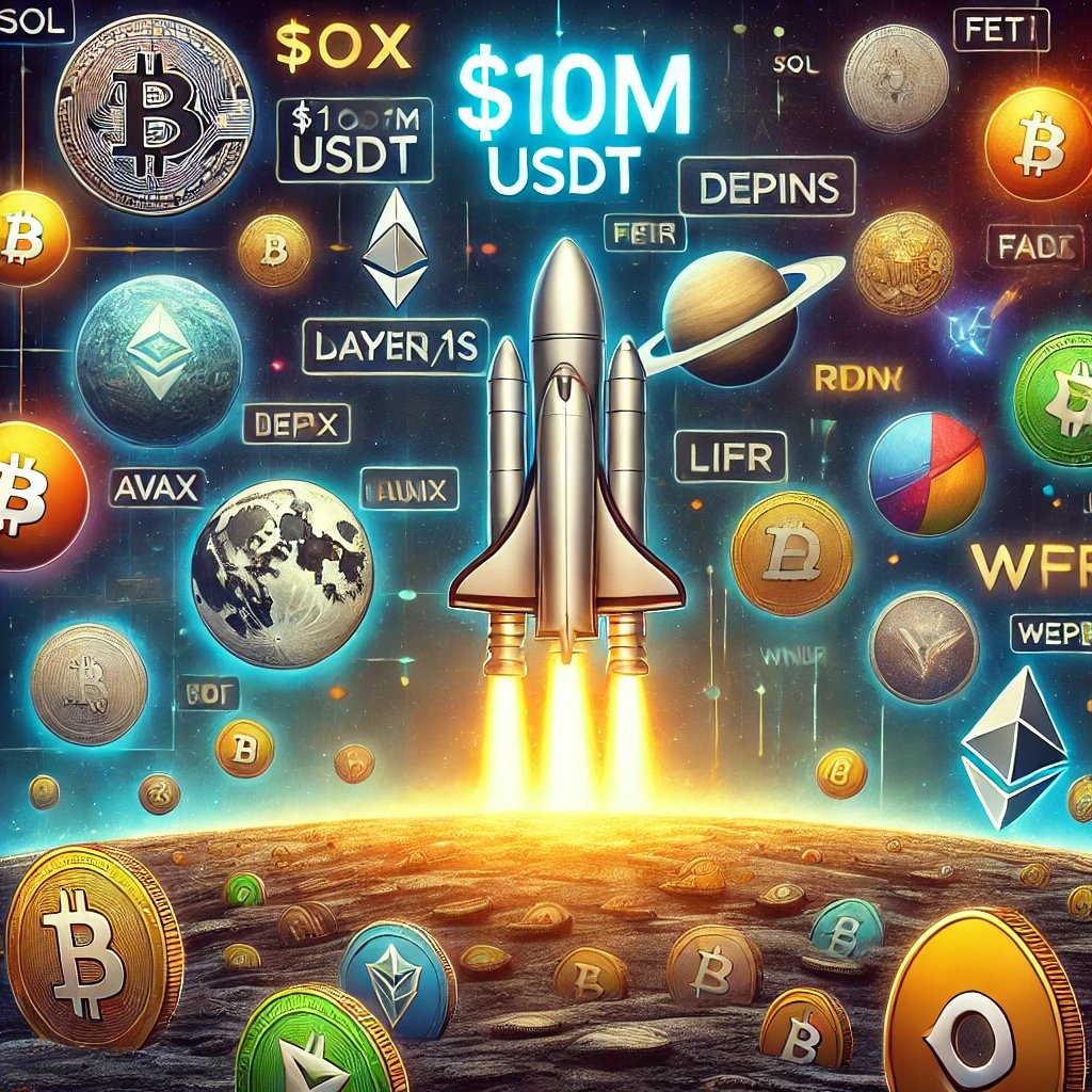 gameof_cryptos's tweet photo. 🚀 I have $10M USDT &amp; want to 10x by 2025! Which 1 altcoin should I buy? 💰

Layer 1s? #SOL #AVAX
AI gems? #FET #TAO
DePIN &amp; RWAs? #LINK #RNDR
Meme moonshots? #WIF #PEPE

Drop your best 10x play below! ⬇️ #Crypto #Altcoins https://t.co/f7Ia0Loam9