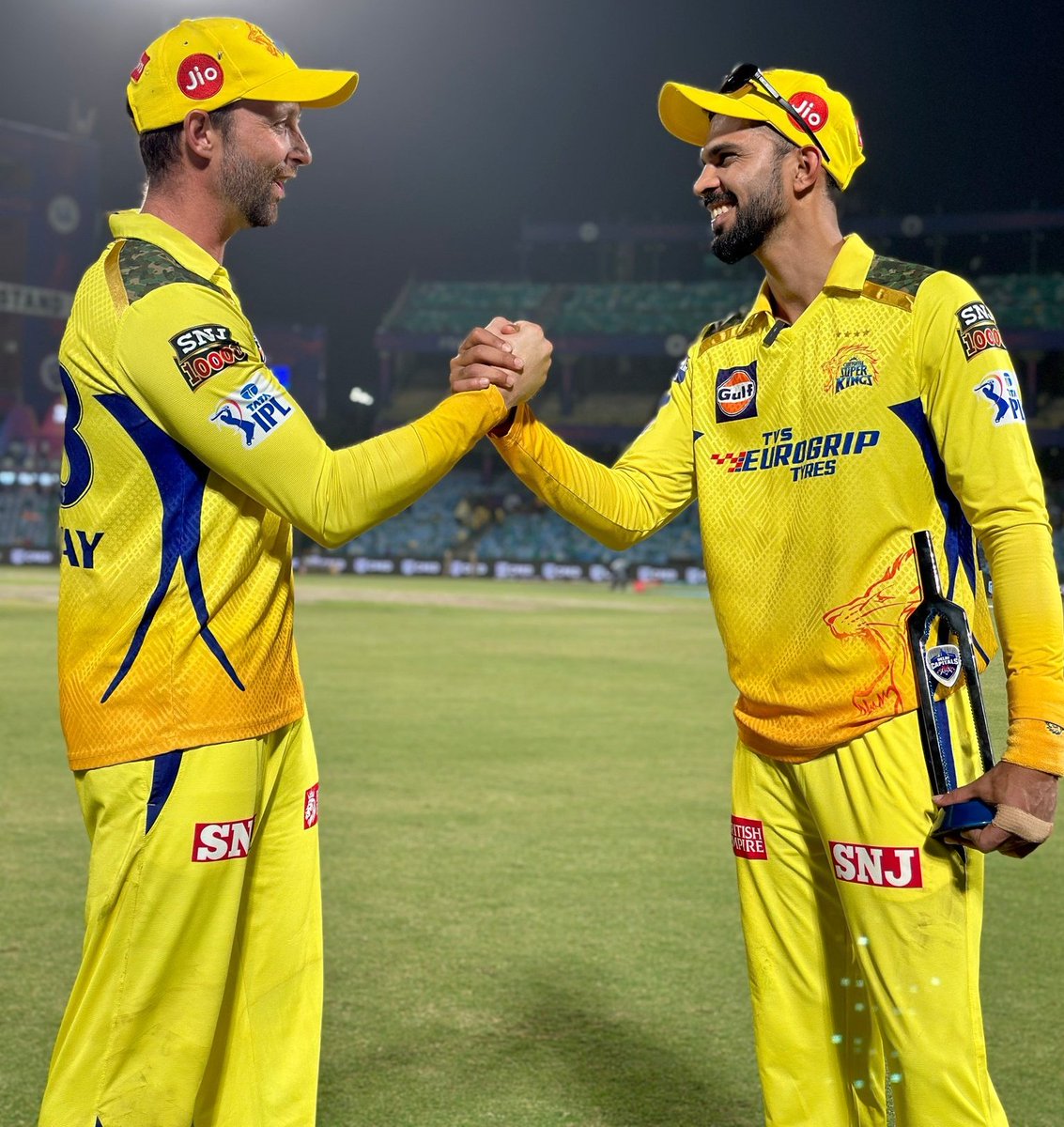 cricxnewss's tweet photo. Conway and Gaikwad gear up for IPL 2025 fireworks!
CSK’s opening pair faces MI in a thrilling clash.
Expect runs, flair, and a blockbuster kickoff! #IPL2025 #CSKvsMI #RuturajGaikwad #DevonConway #RutuWay https://t.co/Pfqj0Uy1Dk