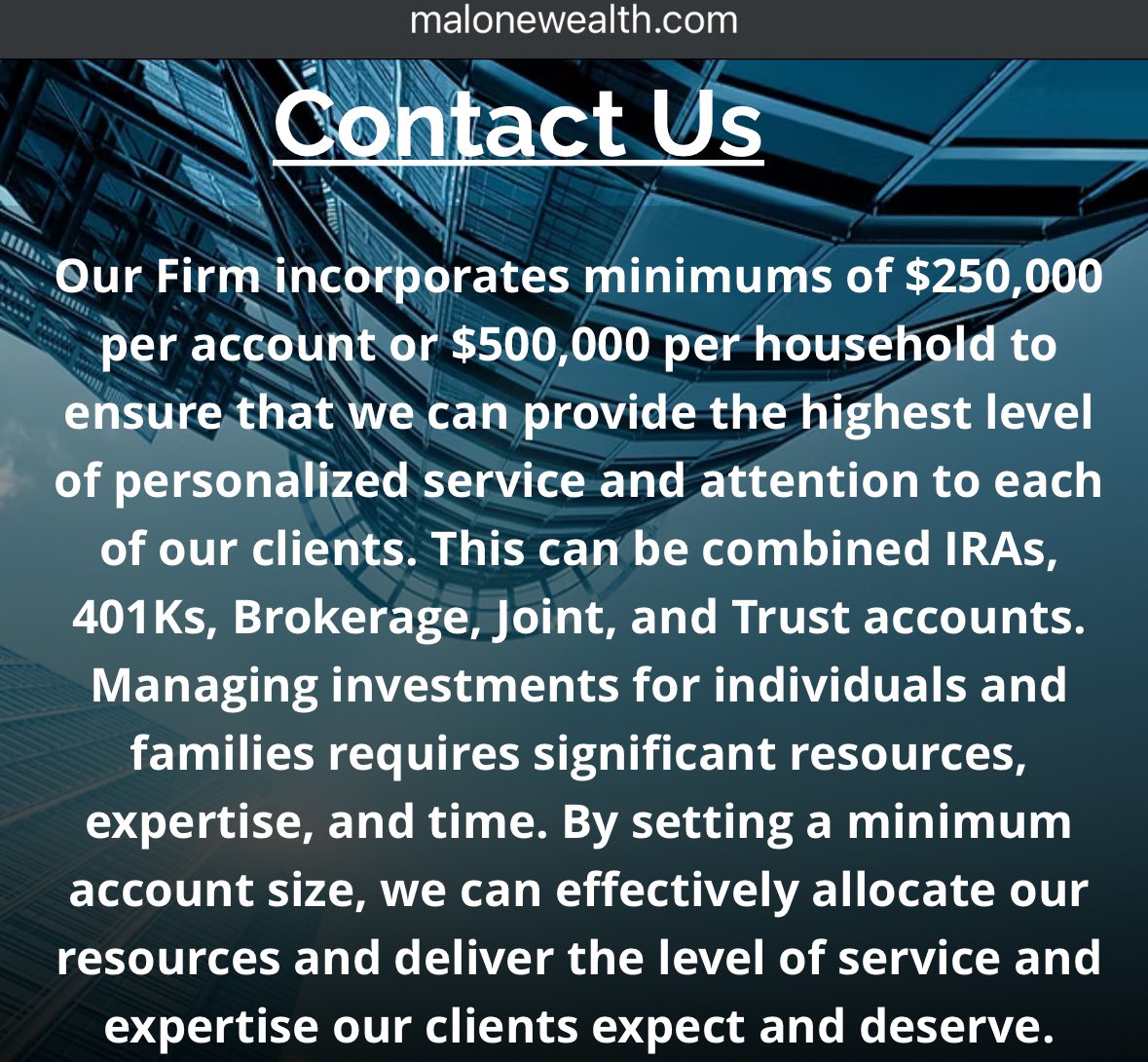 MWV_LLC's tweet photo. We have lowered our per-account minimums to accommodate more investors. Do you have a long-term stock position of $250k or more that you would like to create additional income from? Contact us below to discuss options. https://t.co/nQU7DoM8uJ