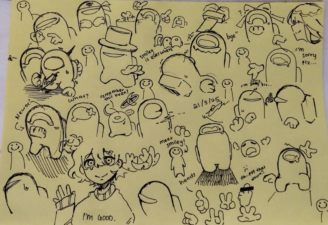 doodle. 
#amongUs #amongusart #doodle #amongusoc #mongus