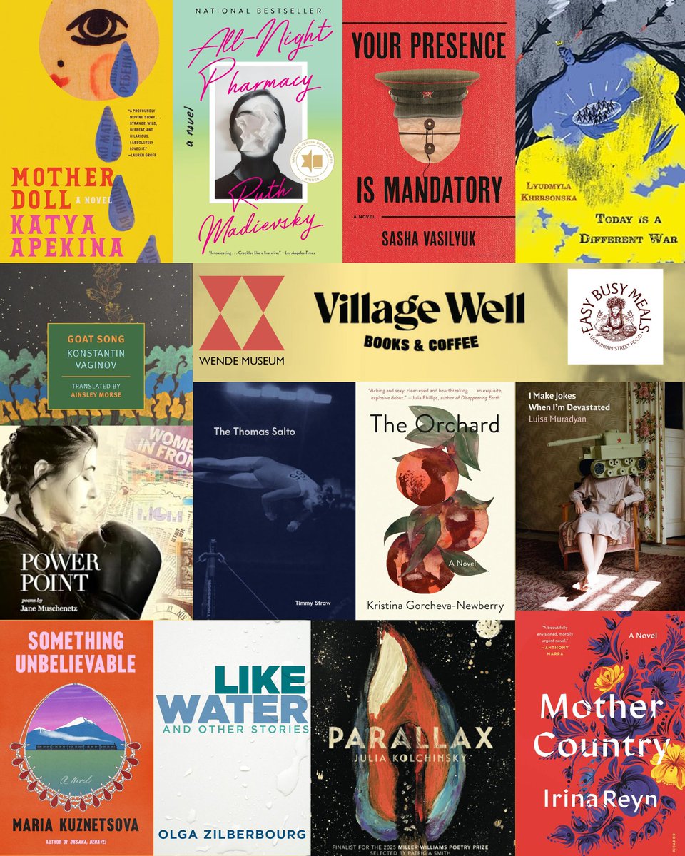 bowlga's tweet image. Los Angeles -- join us on March 28. These are only some of our book covers, the few that I could fit on one page. This will be the biggest gathering of Soviet-born writers to date.

Register: eventbrite.com/e/born-in-the-…

#writerscommunity #reading #literaryevent #bookish