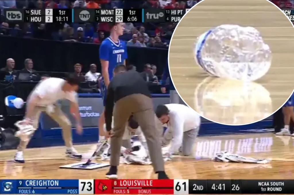 fan that throws water bottle