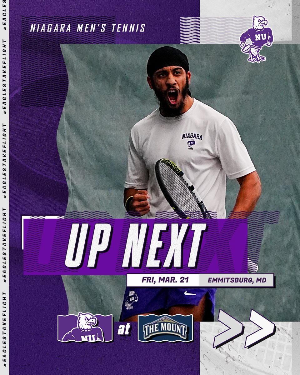 Niagara heads to Emmitsburg to resume MAAC play tomorrow against Mount St. Mary's.

#EaglesTakeFlight