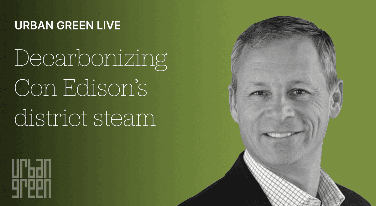 UrbanGreen's tweet photo. Thank you to everyone who joined us for our conversation with @ConEdison President Matthew Ketschke on decarbonizing NYC's district steam system—the largest in the country! 

In case you missed it, watch here: 
https://t.co/AG1hzTjXcN 

#ConEdison #Sustainability #Electric https://t.co/A4sZzuoIsK