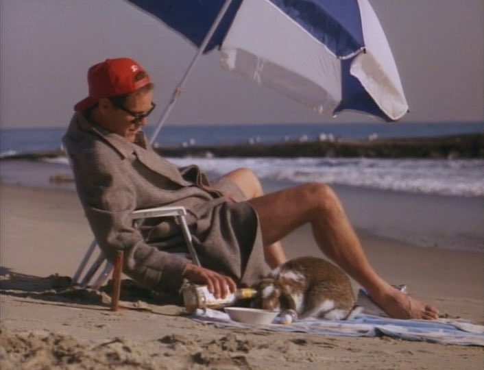 BrndnStrssng's tweet image. RIP to the great Wings Hauser. If you’ve never seen it, seek out VHS classic The Art of Dying which he starred and directed. Dependably sleazy and scuzzy, it’s one of the best efforts from PM Entertainment. Wings feeding tequila to a rabbit, one of cinema’s indelible images.