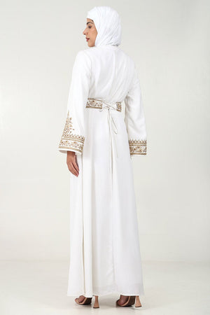 TrendTrudge's tweet photo. Elegant Summer Cool Fabric 2-Piece Abaya Set with Embroidered Shrug &amp; Satin Lining-White
#ITZY #sustainable #ToAliceSummer #streetstylefashion #shoplocalsupportlocal #SHOTARO #OOTD #AgentProvocateur #UnapologeticallyMe https://t.co/NXW0dFppf0