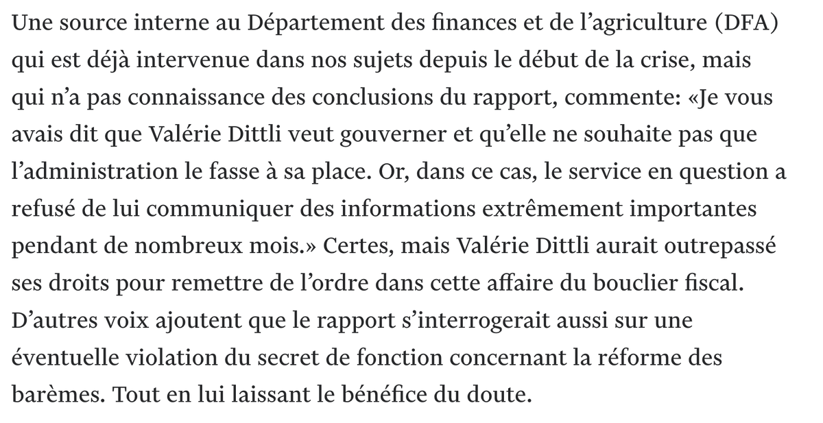 petrolukos's tweet image. Si l'affaire Dittli semble révéler quelque chose, c'est qu'il est de plus en plus difficile pour les politiques de gouverner à la place de l'administration. Me réjouis de demain matin.