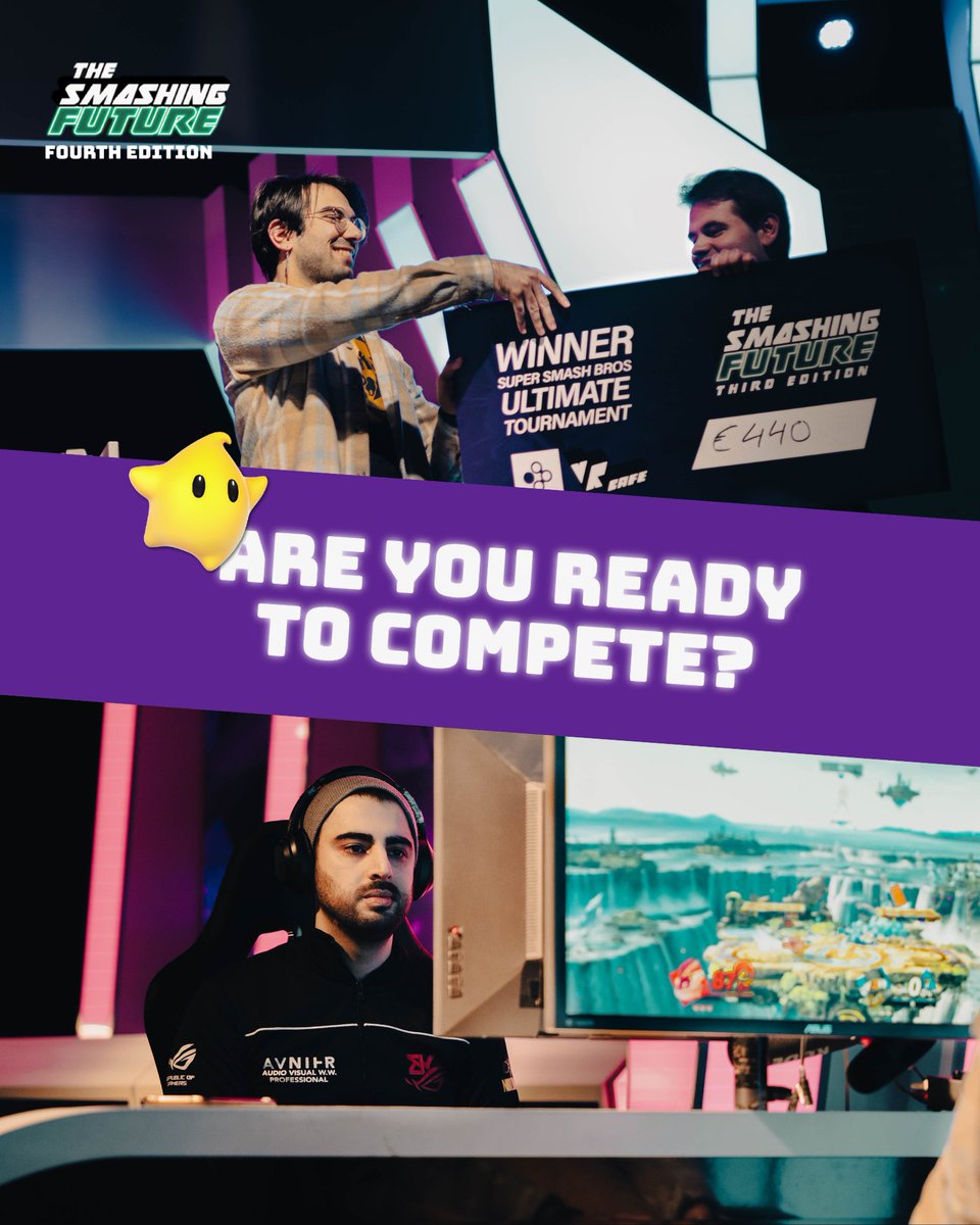 We're back and bigger than ever with our fourth Super Smash event! Smashing Future 4 will take place again at the great H20 Esports Campus. Secure your spot now to compete for the top! 🏆

Click on start.gg/tsf4 to join the battle!
