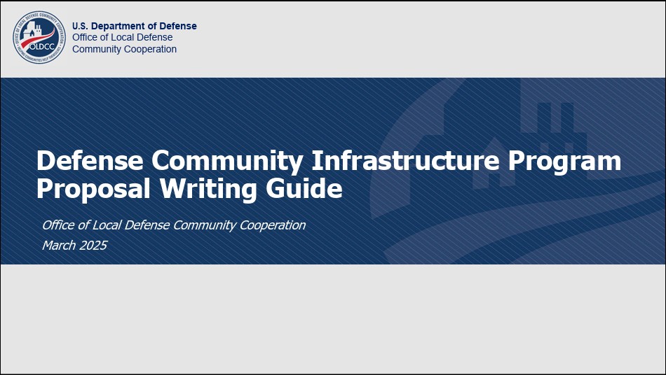 Office of Local Defense Community Cooperation tweet media