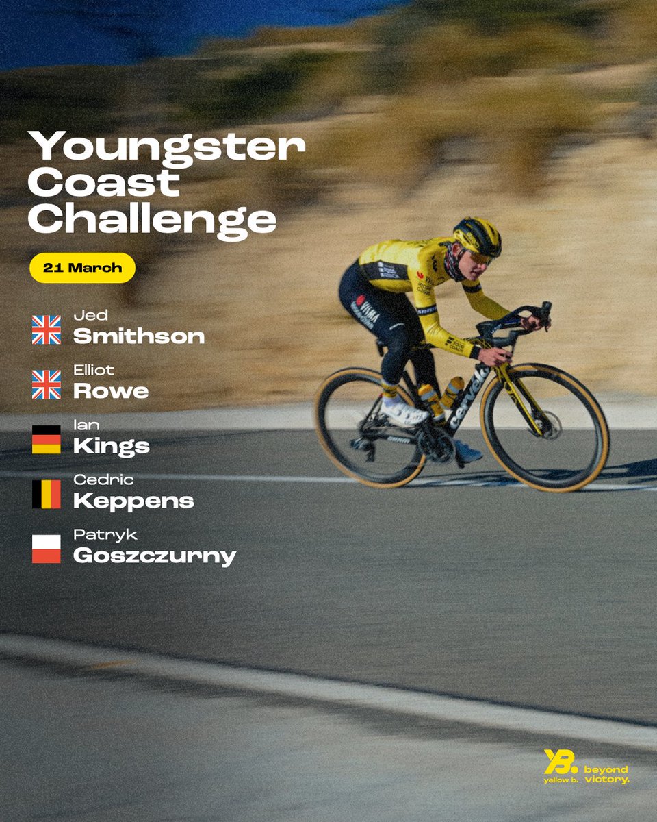 🇧🇪 #YoungsterCoastChallenge

Our young 🐝s for the Youngster Coast Challenge!