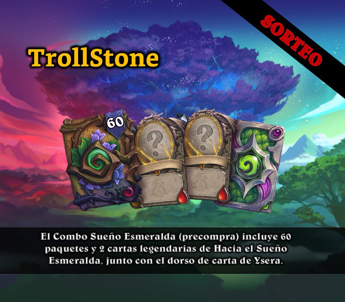 xcecyx🎮 (@xcecyxx) on Twitter photo ¡GIVEAWAY TIME!🕒
Está muy cerca el #CaminoHaciaElSueñoEsmeralda
<a href="/TrollStone2/">TrollStone</a> @hearthstonelatam <a href="/PlayHSLATAM/">Hearthstone LATAM</a> te dan chance de ganar, participa👇🏼
Follow🌟
Rt 🔁
tag a friend🗣️
Comenta #HaciaelSueñoEsmeralda
Ganador a la salida de la expa🔜
#PlayHearthstone
#HSLatam ¡GIVEAWAY TIME!🕒
Está muy cerca el #CaminoHaciaElSueñoEsmeralda
<a href="/TrollStone2/">TrollStone</a> @hearthstonelatam <a href="/PlayHSLATAM/">Hearthstone LATAM</a> te dan chance de ganar, participa👇🏼
Follow🌟
Rt 🔁
tag a friend🗣️
Comenta #HaciaelSueñoEsmeralda
Ganador a la salida de la expa🔜
#PlayHearthstone
#HSLatam