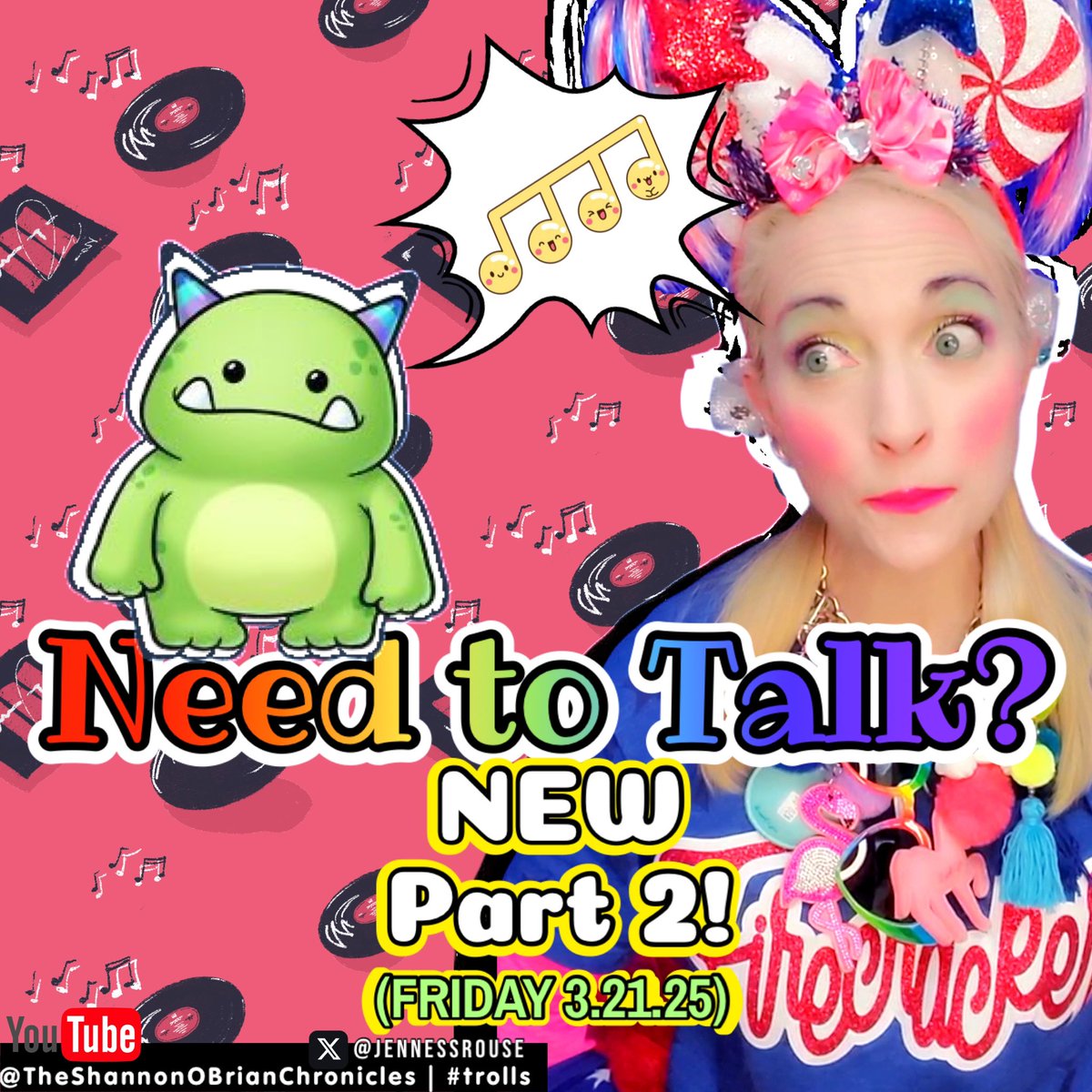 Let’s Talk CONTINUES! There’s a lot of rumblin’ about TROLLS Trollin’? Find out what Shannon thinks tomorrow!

#troll, #trolls, #funny, #advice, #singing, #theshannonobrianchronicles