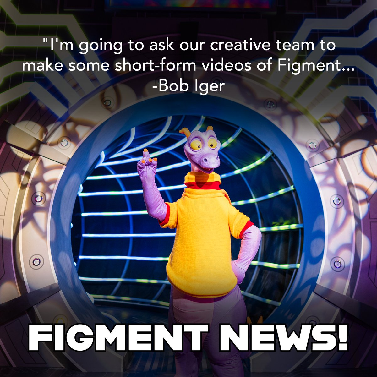 DisneyParks's tweet image. 🚨 Figment update!