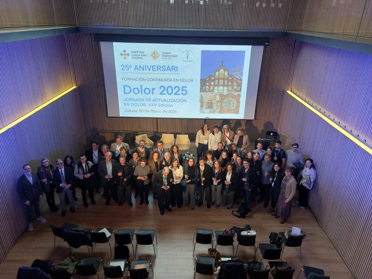 Carme Batet (@dracbatet) on Twitter photo 25 Aniversari, Dolor 2025, reciente modernista de Sant Pau, una Gran Jornada de la Unitat de Dolor del <a href="/HospitalSantPau/">Sant Pau - Campus Salut Barcelona</a> per aprofundir en l’aplicacio de la #inteligenciaartificial en Salut <a href="/SocCatDolor/">Soc Catalana Dolor</a> <a href="/ConsorciCSI/">Consorci Sanitari Integral</a> 25 Aniversari, Dolor 2025, reciente modernista de Sant Pau, una Gran Jornada de la Unitat de Dolor del <a href="/HospitalSantPau/">Sant Pau - Campus Salut Barcelona</a> per aprofundir en l’aplicacio de la #inteligenciaartificial en Salut <a href="/SocCatDolor/">Soc Catalana Dolor</a> <a href="/ConsorciCSI/">Consorci Sanitari Integral</a>