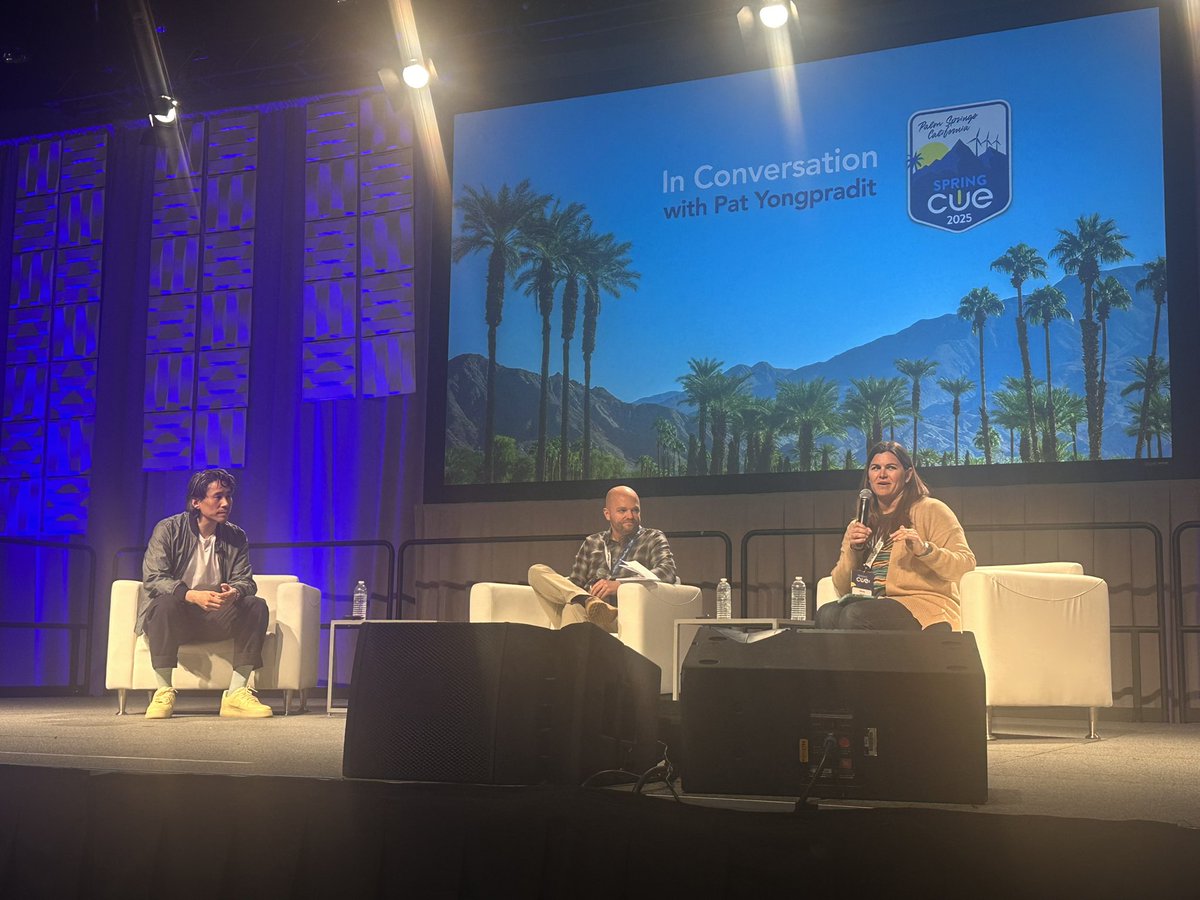 YaritzaV_'s tweet image. Day #1 of #SpringCUE is off to a great start with the @cueinc Leadership Team &amp;amp; the delivery of the Opening Keynote from Pat Yongpradit. 

#SpringCUE 2025