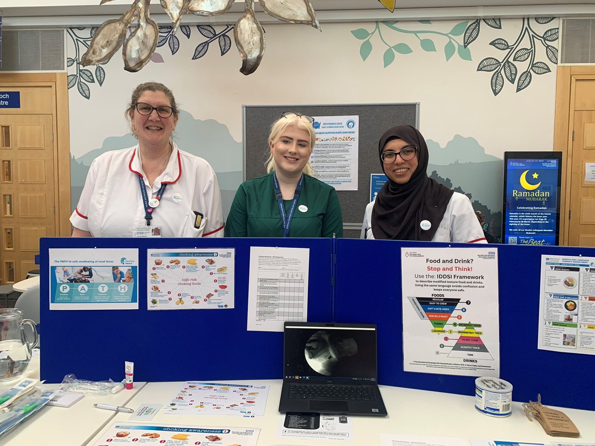 NNUH SLT (@nnuh_slt) on Twitter photo Jackie, Katie & Maria showcasing the importance of being #SwallowAware2025 and the role of SLT #nutritionandhydrationweek <a href="/NHWeek/">N&H Week</a> <a href="/RCSLT/">RCSLT π</a> <a href="/AHPFacultyNW/">AHP Faculty Norfolk and Waveney</a> <a href="/NNUHdietetics/">NNUH Nutrition and Dietetics</a> Jackie, Katie & Maria showcasing the importance of being #SwallowAware2025 and the role of SLT #nutritionandhydrationweek <a href="/NHWeek/">N&H Week</a> <a href="/RCSLT/">RCSLT π</a> <a href="/AHPFacultyNW/">AHP Faculty Norfolk and Waveney</a> <a href="/NNUHdietetics/">NNUH Nutrition and Dietetics</a>