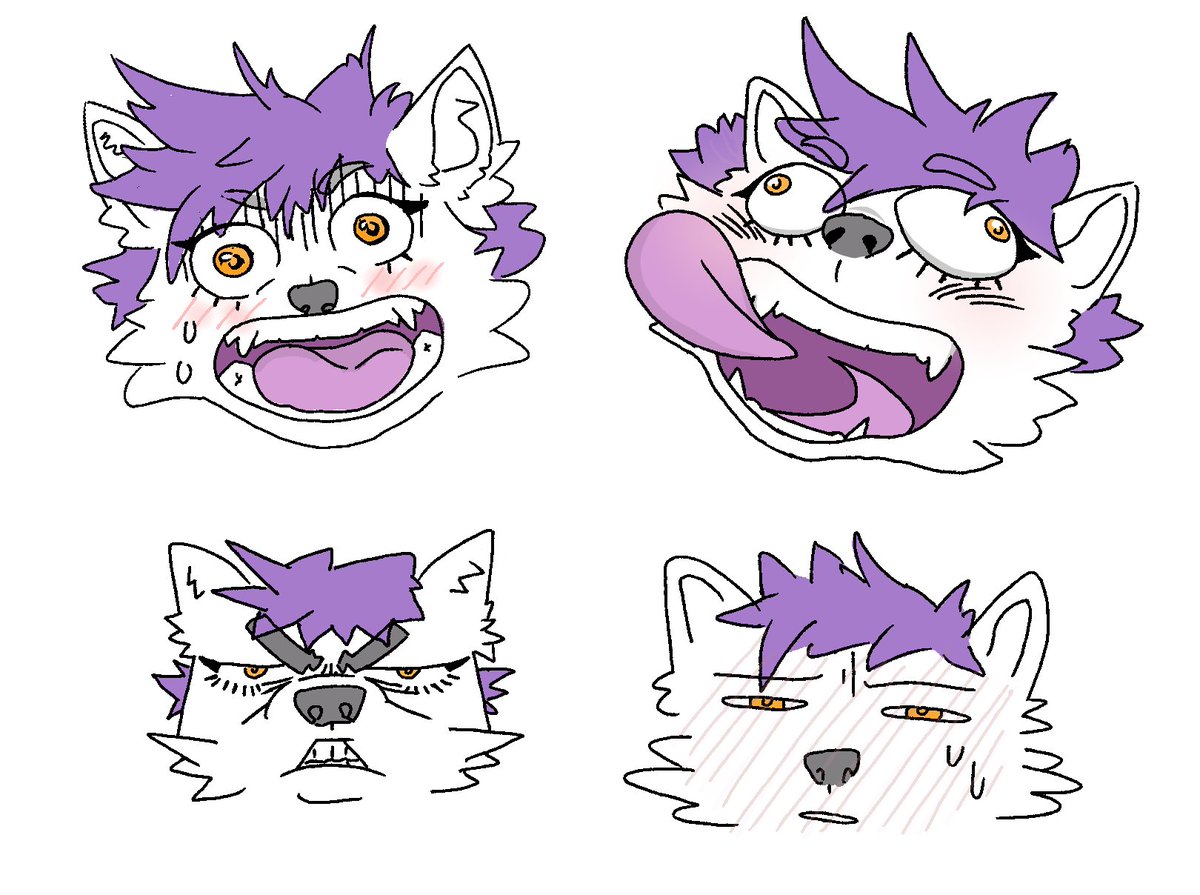 ooomg I made some stickers for my friend <a href="/SalemCatFox/">SalemNotThere</a>