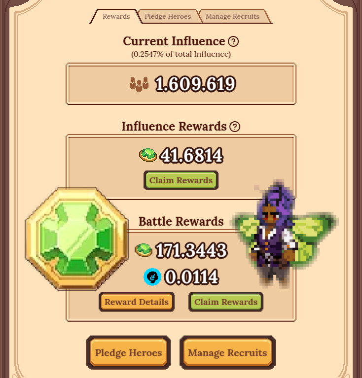 I really like the <a href="/DeFiKingdoms/">DeFi Kingdoms 🔺🌿</a> colosseum influence system on <a href="/MetisL2/">Metis🌿</a> 

It is lots of fun and can bring you some rewards.🤘🤘🤘🔥🔥🔥

BullishOnDFK BullishOnJewel defikingdoms dfk $JEWEL