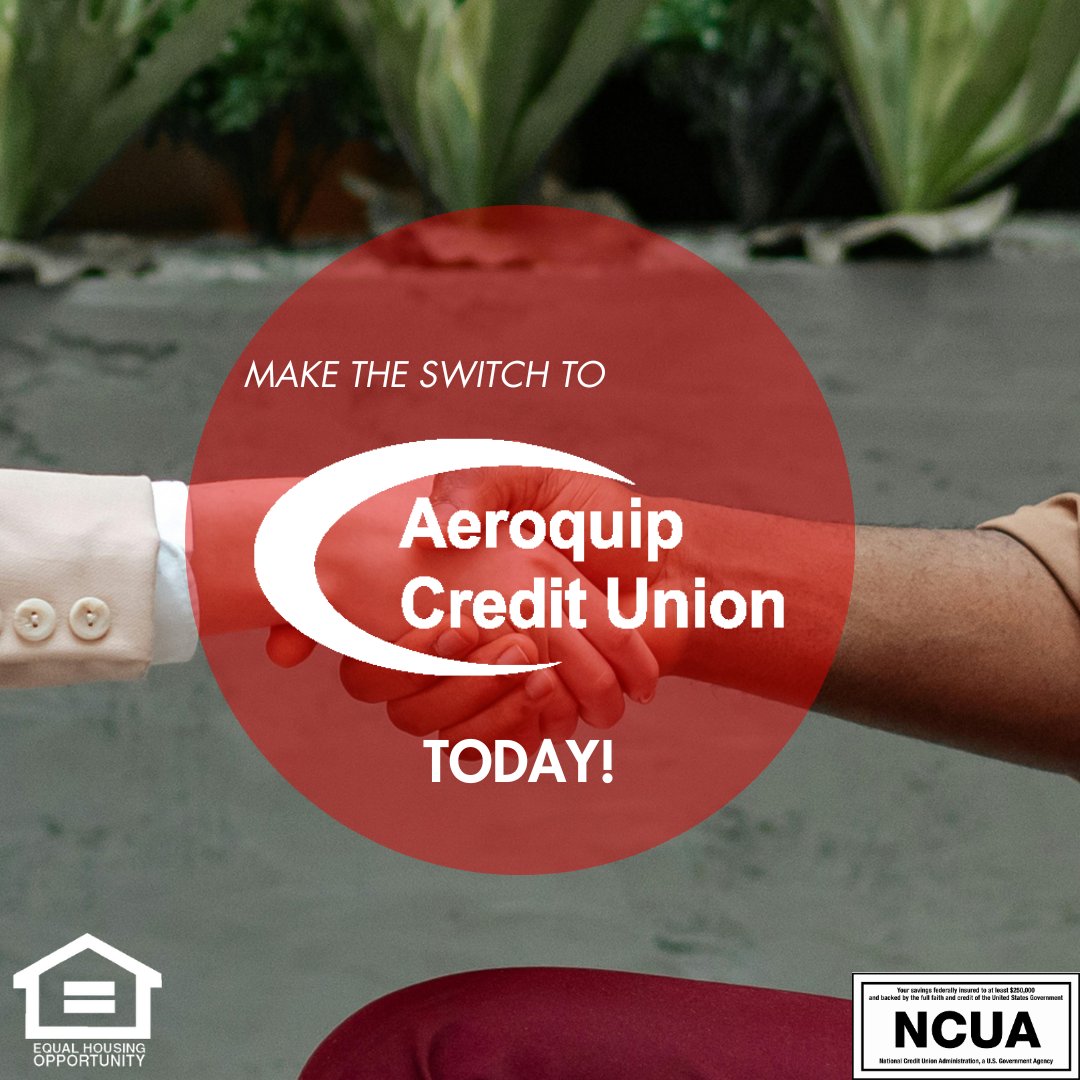 AeroquipCU's tweet image. March is the perfect time to refresh your finances! ☘️ Switch to Aeroquip Credit Union for better rates, lower fees, and a financial partner who truly cares about your goals. Start saving today! ➡️ forms.joinmycu.com/mop/144/mop3/p… #financialrefresh #switchtoaeroquip #CreditUnions