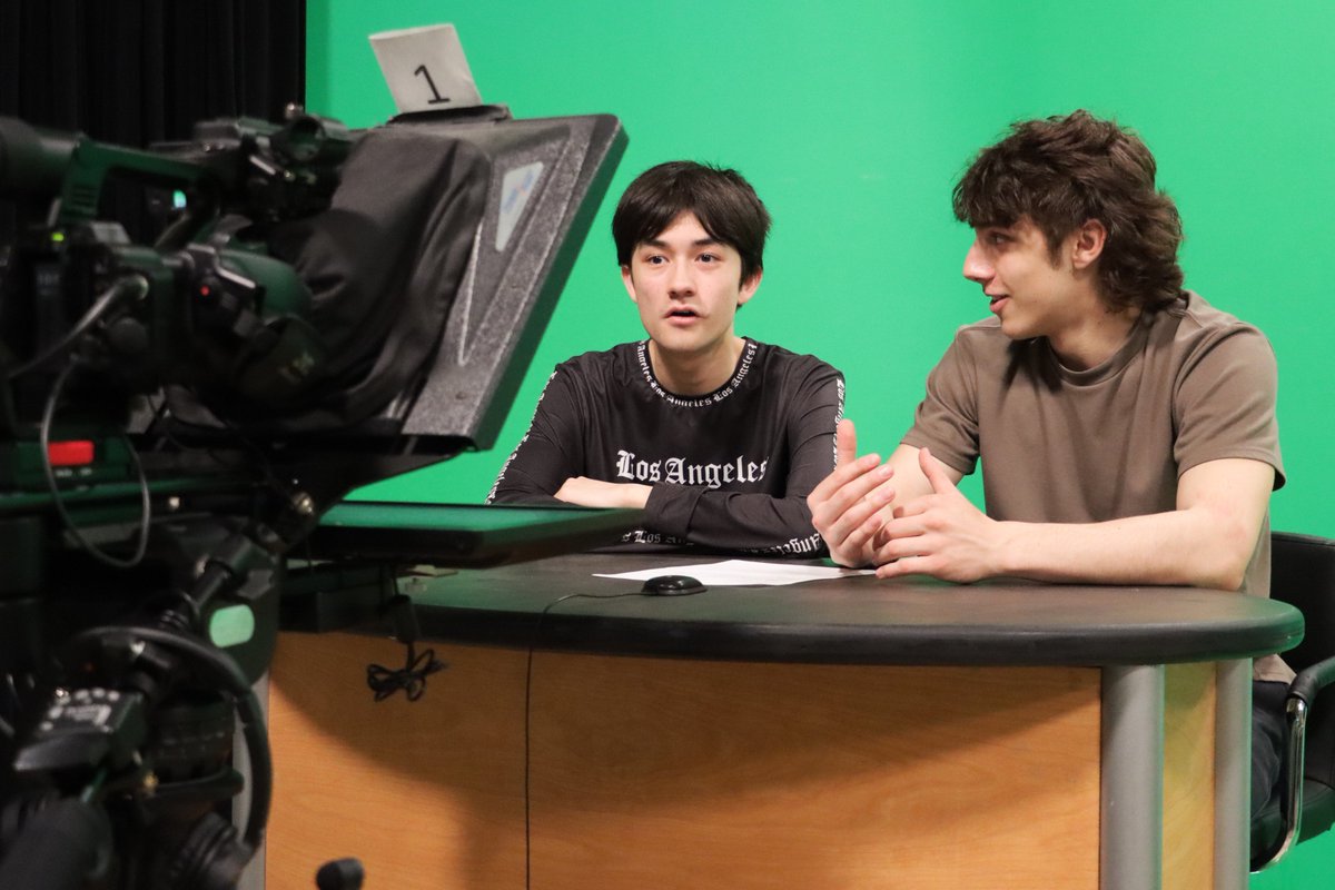 WalledLkSchools's tweet image. 🎥 ATP students stepped into the WLTV studios as guest anchors for tomorrow’s morning announcements! Stay tuned for this awesome collaboration celebrating #InclusionWeek 💙 #WEareWLCSD