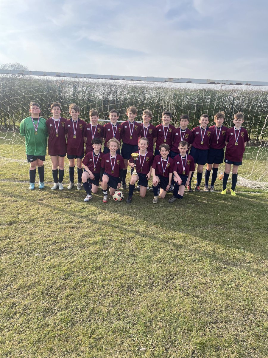 Congratulations to the Y7 boys who won the Holy Family Six Team Tournament today. 5 wins undefeated. Superb gents.