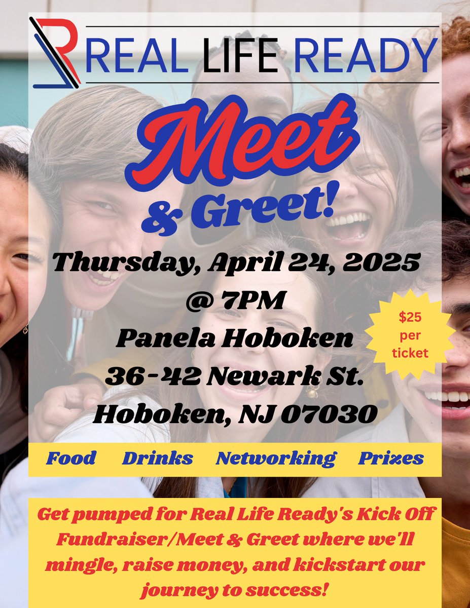 RealLifeReady's tweet image. We are excited to announce the founding of a nonprofit, 𝐑𝐞𝐚𝐥 𝐋𝐢𝐟𝐞 𝐑𝐞𝐚𝐝𝐲!

We invite you to come learn more about us and join us in celebrating our launch. Link is in our Bio.

#nonprofits #communitydevelopment #supportfirstgen #communityleaders
