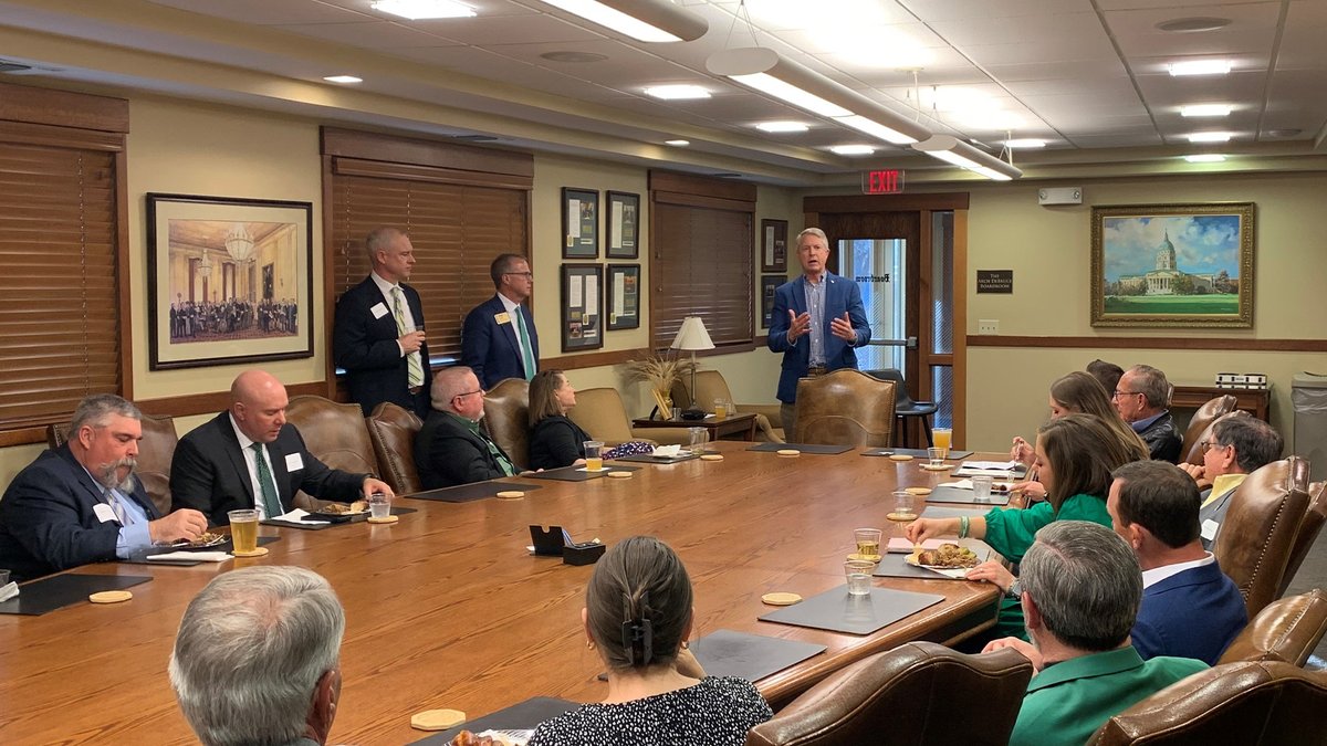 United States Senator Roger Marshall stopped by our office earlier week for a fundraiser and emphasized multiple times the need for year-round E15 sales. We appreciate Senator Marshall going above and beyond for the support of the biofuel industry.