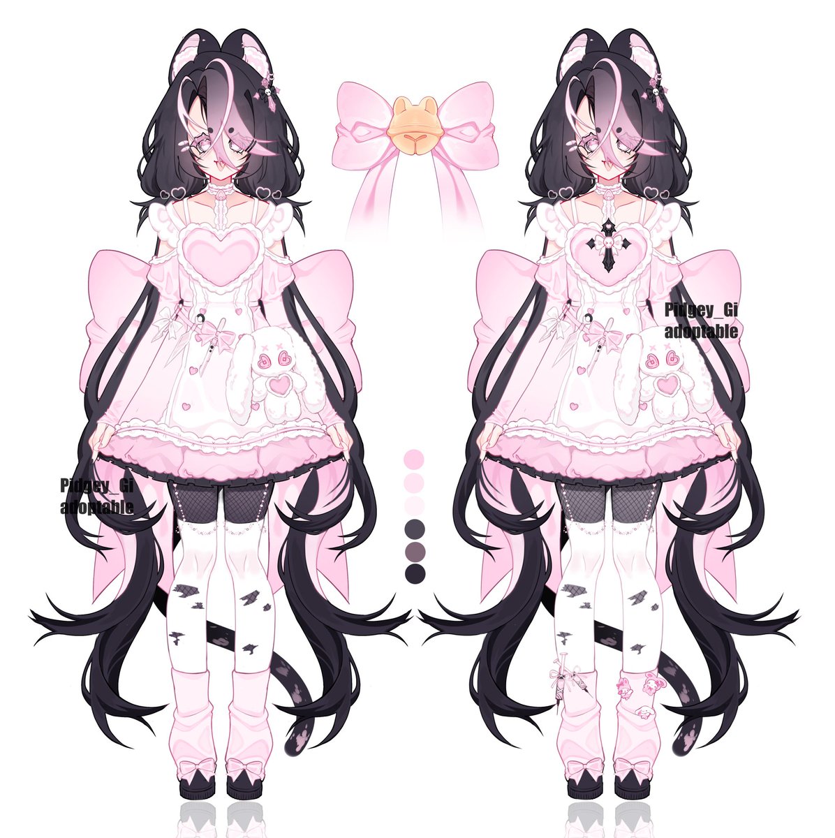 ᓚ₍ ^. .^₎  Pink cat
 ╭ᑌ─ᑌ─────────╮ 
SP 1: $65 (personal use)
SP 2: $85(commercial use)
╰ ────────────╯
    ❤︎Payment via PayPal
🖤 RTs are super appreciated!!!