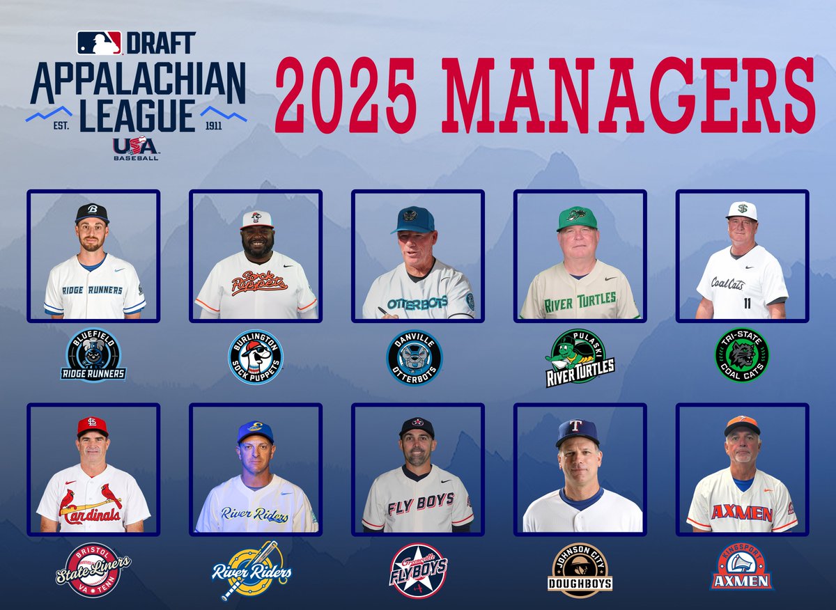 🚨 Meet the 1️⃣0️⃣ #AppyLeague Managers

📖 Read More: appyleague.com/news/appalachi…
