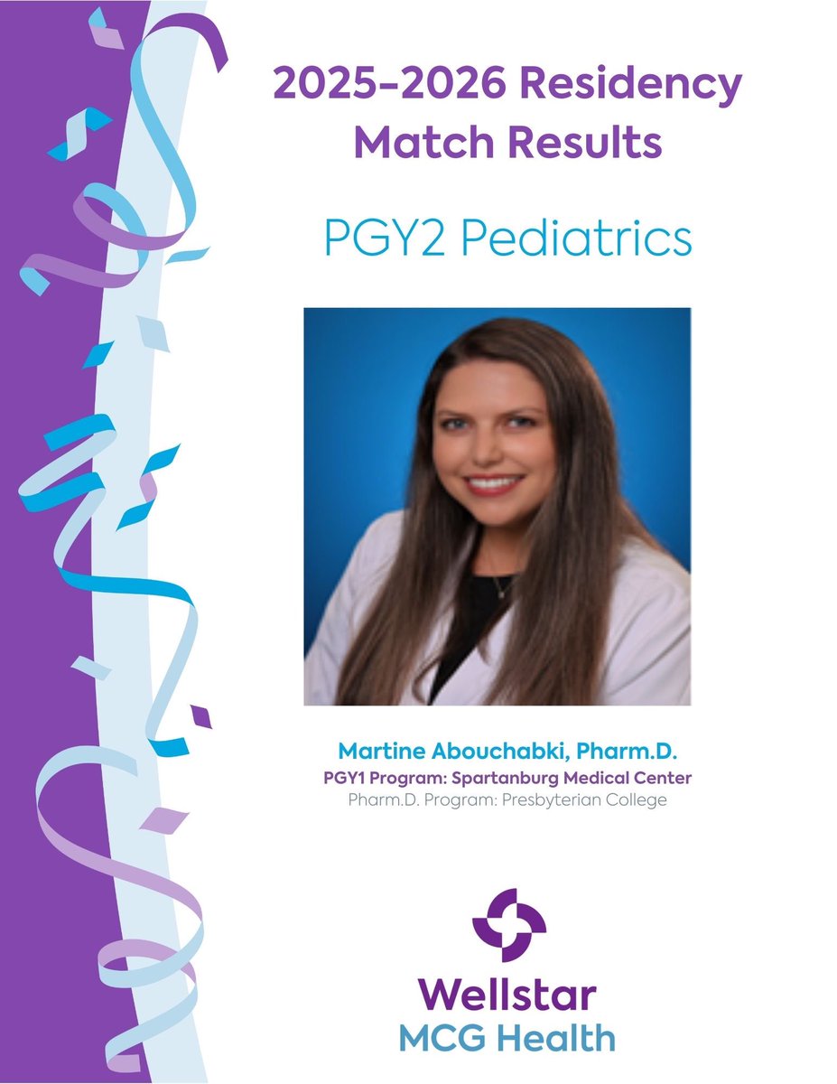 Wellstar MCG Health / UGA Pharmacy Residencies tweet media