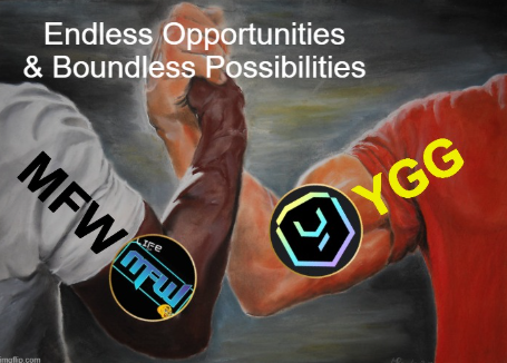 Happy Sunday Everyone!

Cheers to all the $MFWs finding their calling in this amazing ecosystem, thanks to <a href="/YieldGuild/">Yield Guild Games</a>! 🚀 Excited to see it reach even more people through <a href="/MFWCaravan/">MFW Caravan by YGG Pilipinas</a>. 🚗

Big things ahead, So see you all soon! 🫶🌻

-memetern 🕶️