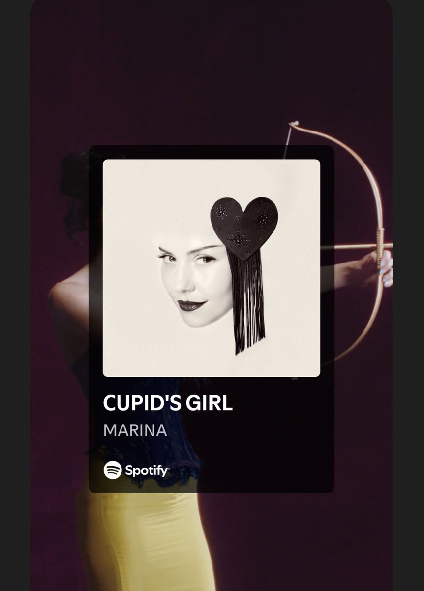 danncase's tweet image. OMFG THIS IS EVERYTHING @MarinaDiamandis #cupidsgirl 🏹