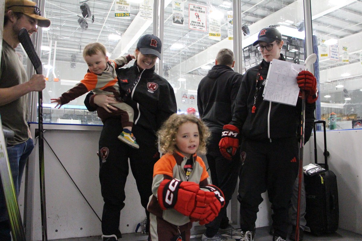 Working Moms. Strong and compassionate, hard-working and adaptable, resilient and resourceful.
These traits and more are on full display with <a href="/UNBWHockey/">UNB REDS Women's Hockey</a> at this week's <a href="/USPORTS_Hockey/">U SPORTS Hockey</a> Championship, in Elmira, Ontario.
#goredsgo