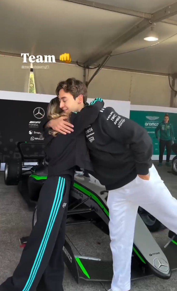 davve2010's tweet image. Doriane x George #F1A #ChineseGP