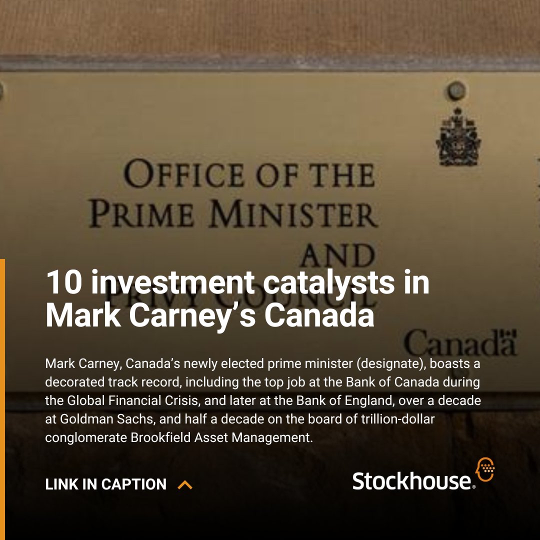 There are good reasons to explore the catalysts that Prime Minister Mark Carney may have in store for the Canadian investment landscape.

#investment 

stockhouse.com/news/newswire/…