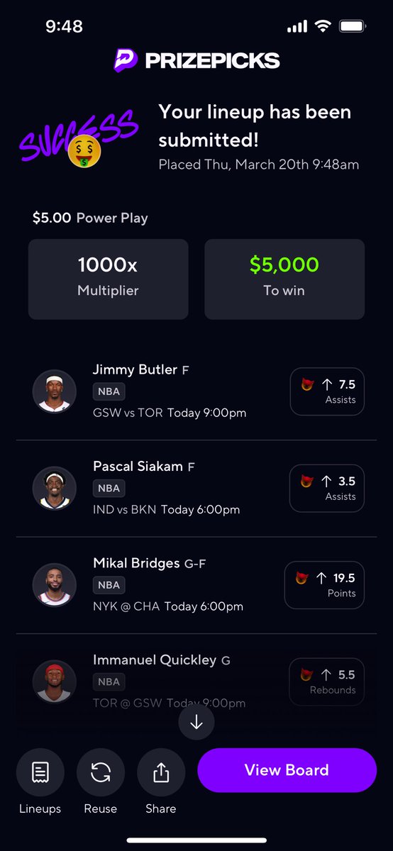 AgentOwen0's tweet photo. 1000X 6LEG THURSDAY BANGER😈

$5,000.00 PAYOUT🤩🤩,GIVING AWAY $500 TO A FOLLOWER THAT LIKES/RTS THIS POST IF WE SWEEP 🧹🧹

LINK BELOW FOR FREE ACESS
https://t.co/AYFcP8ImDb

HIGH RISK HIGH REWARDS🤑

#gamblingX #PlayerProp #PrizePicks #prizepicklocks #GamblingTwitter #prizepick
#NBA #potd #NBAPicks #NBAProps
#nbaprizepicks