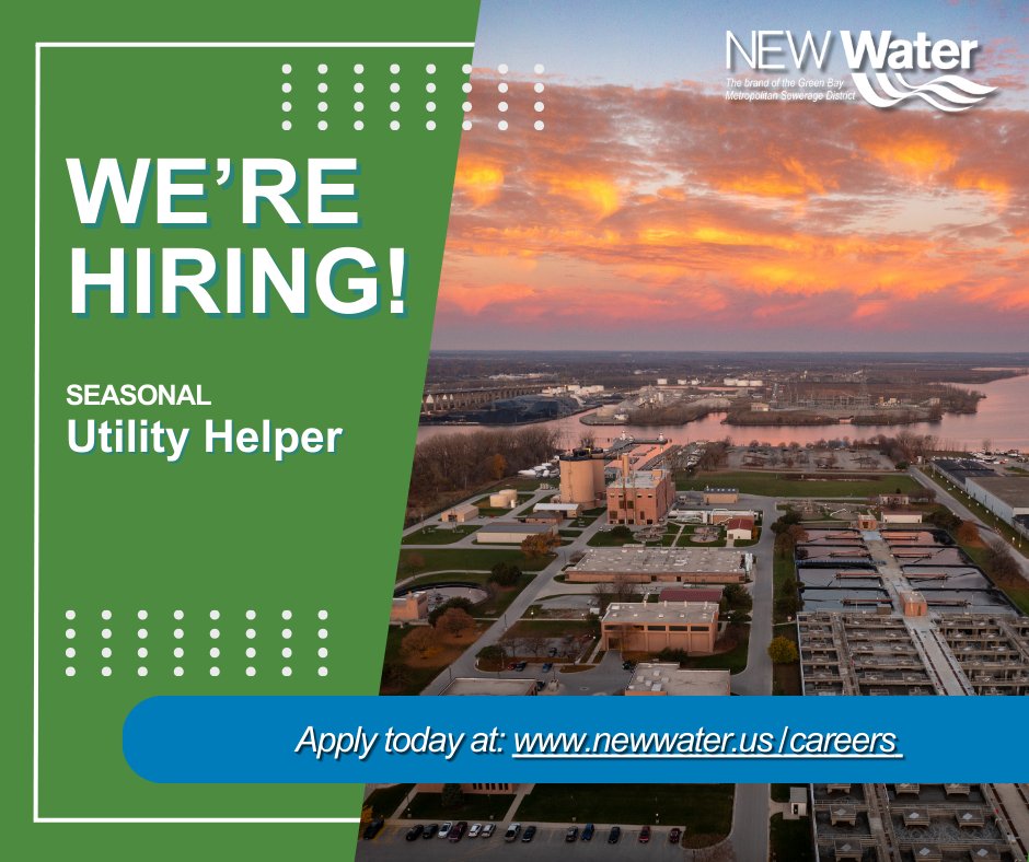 Ready to roll up your sleeves &amp; make an impact? We’re looking for a Utility Helper to assist with:
💧Cleaning &amp; painting
💧Lawncare &amp; maintenance
💧Support staff with tasks
Gain practical experience while making a difference! Apply: hubs.ly/Q03cBfth0 
#Hiring #Workforce