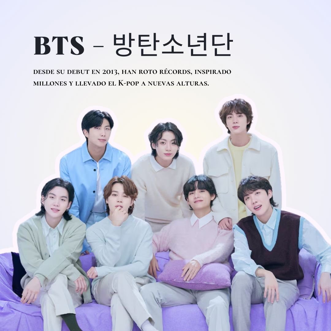 ColomboCoreana's tweet photo. BTS: más que una banda, un fenómeno global💜🎶
¿Cuál es tu canción favorita de BTS? Cuéntanos en los comentarios⬇️⬇️ https://t.co/sBOdanEDt4